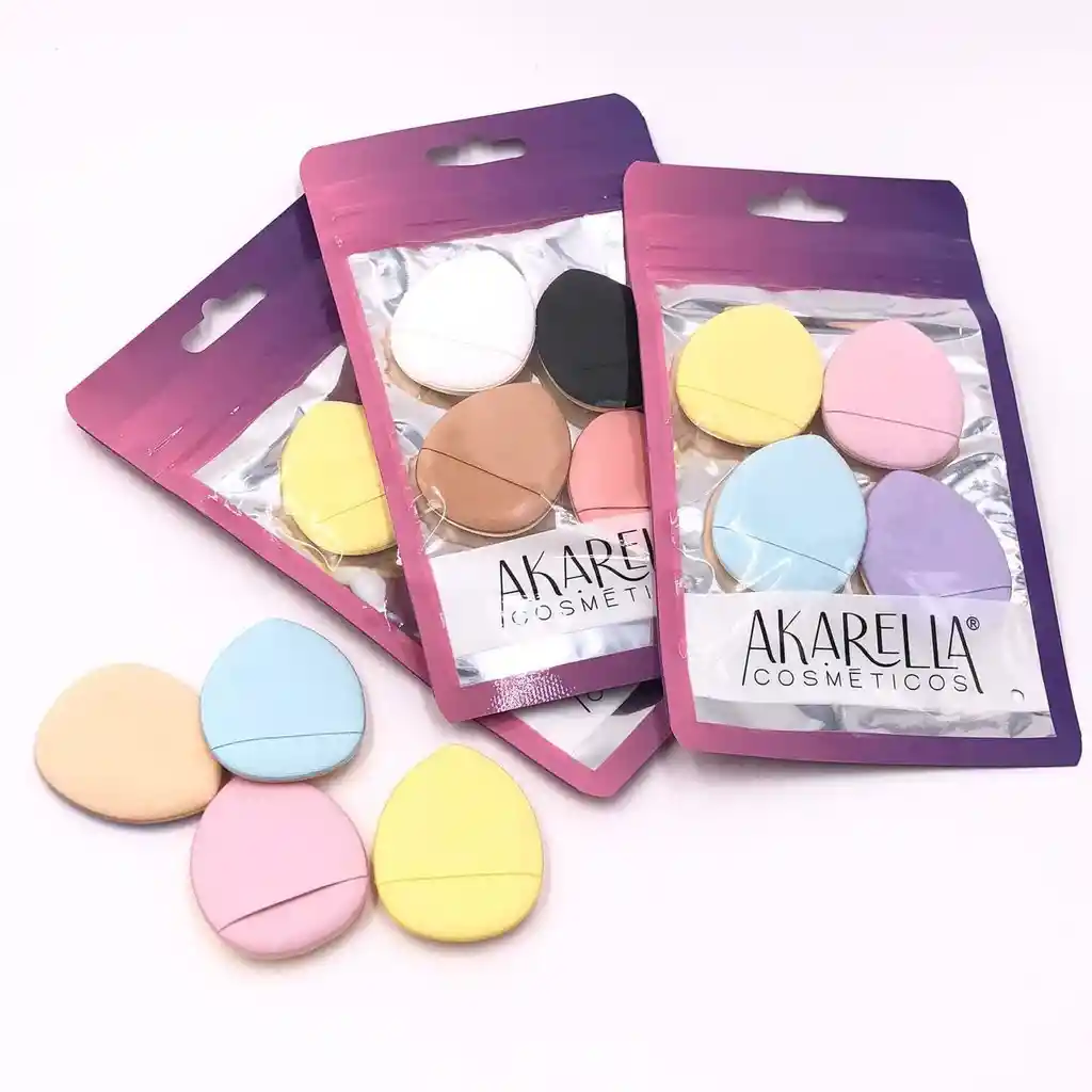 Kit De Pomos Faciales Para Maquillaje