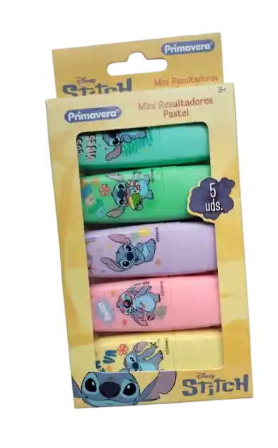 Resaltadores Stitch X 5 Und