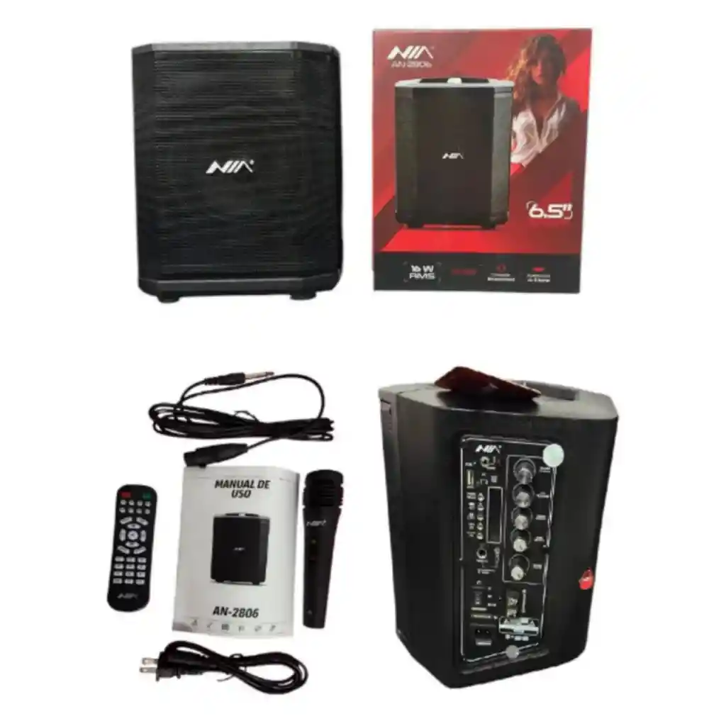 Cabina Parlante De Sonido Micrófono-bluetooth Tipo Bose 6.5