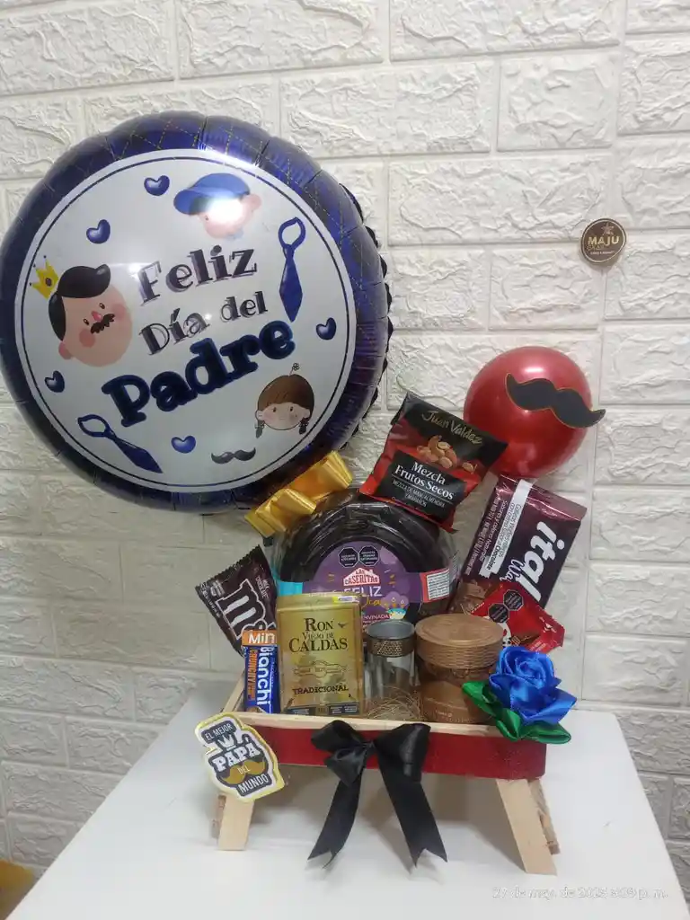 Dia Del Padre Ancheta Con Torta Envinada