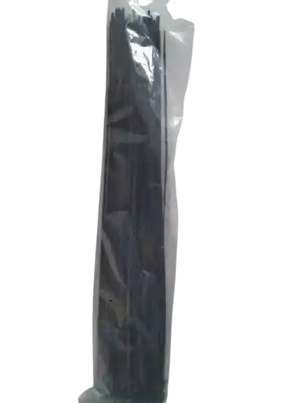 Amarres Negros Y Blancos De 40 Cm X100 Und