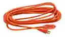 Extension Electrica Encauchetada Naranja De 8 Metros
