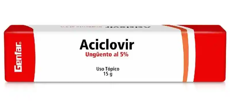 Aciclovir Unguento 5% Tubo 15g (genfar)