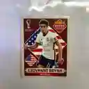 Lamina Extra Sticker Base Giovanni Reyna Para Album Panini Copa Mundial Qatar 2022