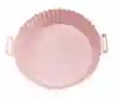 Molde De Silicona Redondo 21cm Para Air Fryer | Olla Freidora X1und