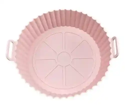 Molde De Silicona Redondo 21cm Para Air Fryer | Olla Freidora X1und