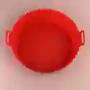 Molde De Silicona Redondo 21cm Para Air Fryer | Olla Freidora X1und