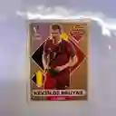 Lamina Extra Sticker Bronce Kevin De Bruyne Para Album Panini Copa Mundial Qatar 2022
