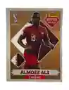 Lamina Extra Sticker Bronce Almoez Ali Para Album Panini Copa Mundial Qatar 2022
