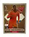 Lamina Extra Sticker Bronce Ryan Gravenberch Para Album Panini Copa Mundial Qatar 2022