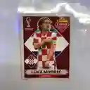 Lamina Extra Sticker Base Luka Modric Para Album Panini Copa Mundial Qatar 2022