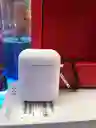 Forro Funda Estuche Para Audífonos Inalámbricos Sencillo Blanco