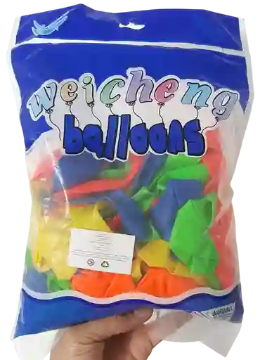 Paquete De Globos X 100 Neon