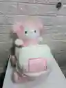 Peluche Melodi Kuromi En Carro Con Sonido De 40 Cm