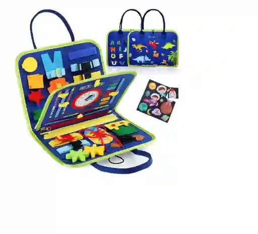Tablero De Actividades Montessori 165-k2 3 Paginas