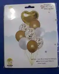 Globo De 9 Pieza Salmon