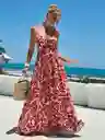 Vestido Largo De Verano Casual Talla L / Xl