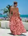 Vestido Largo De Verano Casual Talla L / Xl