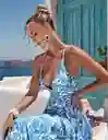 Vestido Largo De Verano Casual Talla S / M