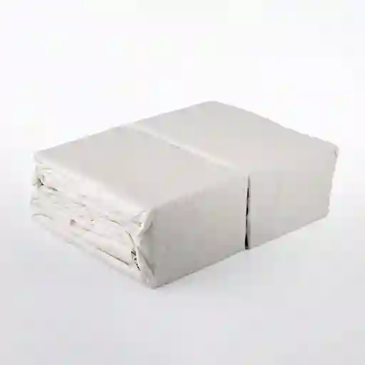 Juego Sabanas Expressions Set Basic Sencillo Blanco 2 Ud 100% Poliester