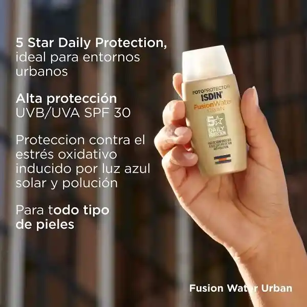 Fotoprotector Isdin Fusion Water Oil Control Urban Spf30 50ml