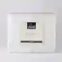 Juego Sabanas Expressions Set Basic Queen Blanco 2 Ud 100% Poliester