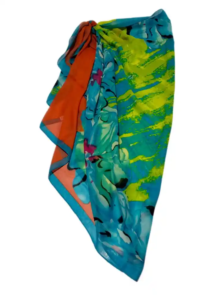 Vestido -pareo-sarong Usalo De Varias Formas