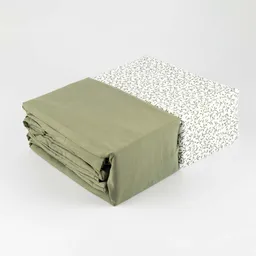 Juego Sabanas Expressions Set Basic Doble Verde 2 Ud 100% Poliester