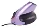 Mouse 5d Vertical Ergonómico Cable Túnel Carpiano Óptico Rosado