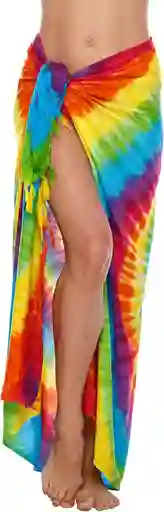 Vestido -pareo-sarong Usalo De Varias Formas De Vacaciones , Estampado Vacaciones En La Playa Para Mujeres