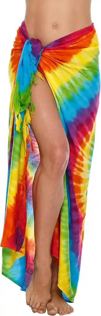 Vestido -pareo-sarong Usalo De Varias Formas De Vacaciones , Estampado Vacaciones En La Playa Para Mujeres