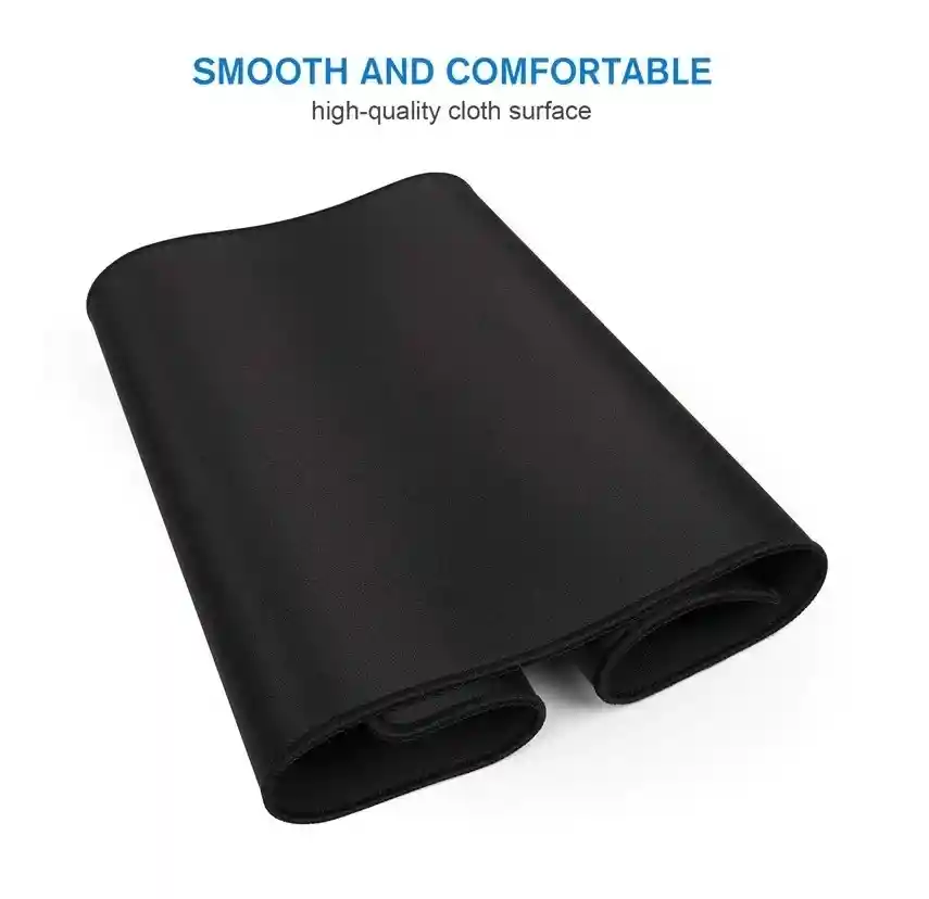 Pad Mouse Extra Largo 80x30 Cm Antideslizante Negro