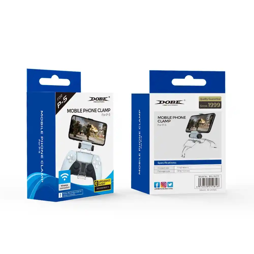 Clamp Soporte Holder De Celular Para Joystick Ps5