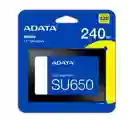 Disco Duro Estado Sólido Ssd 240gb Adata Su650 Flash Nand 3d