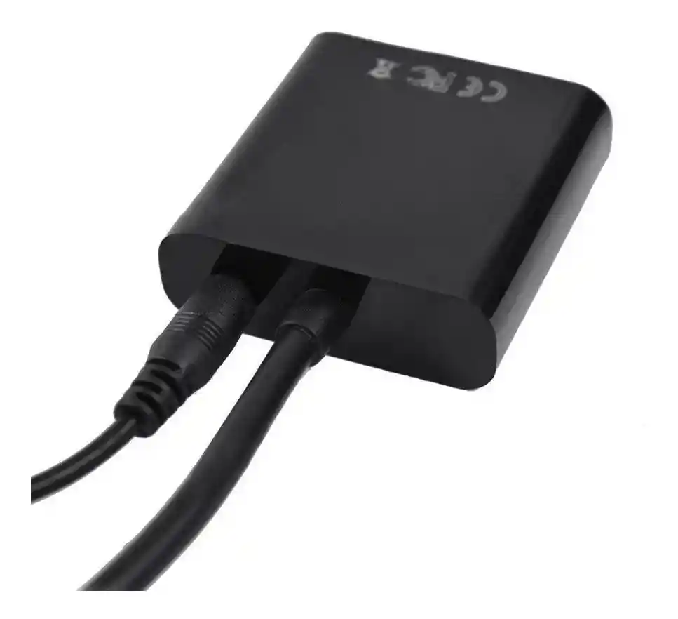 Cable Convertidor Hdmi A Vga Con Audio - Incluye Cable Audio