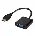 Cable Convertidor Hdmi A Vga Con Audio - Incluye Cable Audio