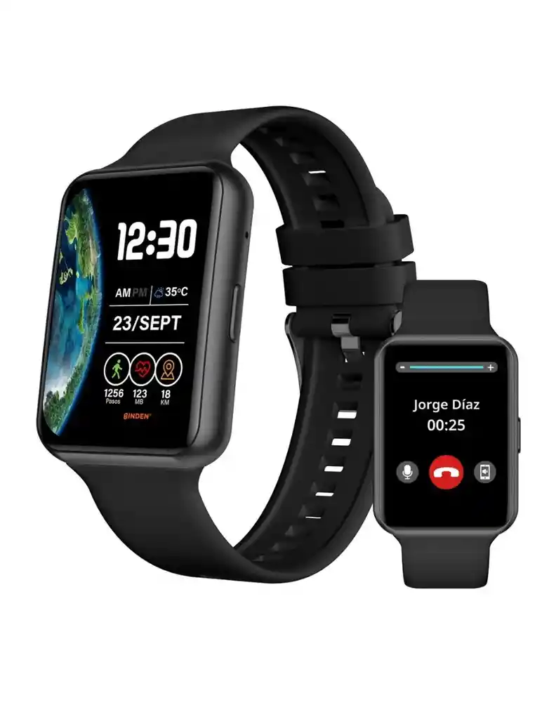 Reloj Smartwatch Era Fit View Binden Amoled Llamadas Bluetooth Negro