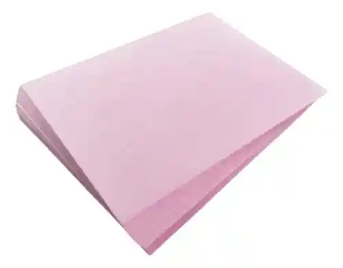 Paquete De Fichas Bibliográficas X 50 Rosa Pastel