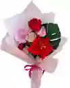 Ramo De Flores Surtido, Rosas , Lirio, Gerbera Amor Eterno