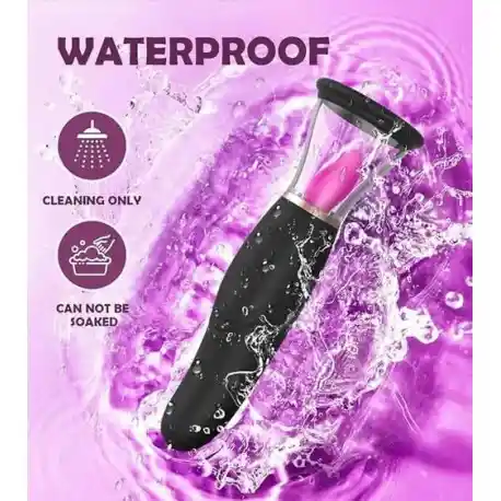 Vibrador Su-shita Succionador Lamedor