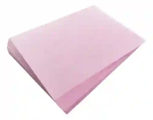Paquete De Fichas Bibliográficas X 100 Rosado Pastel