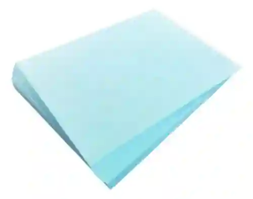 Paquete De Fichas Bibliográficas X 100 Azul Claro