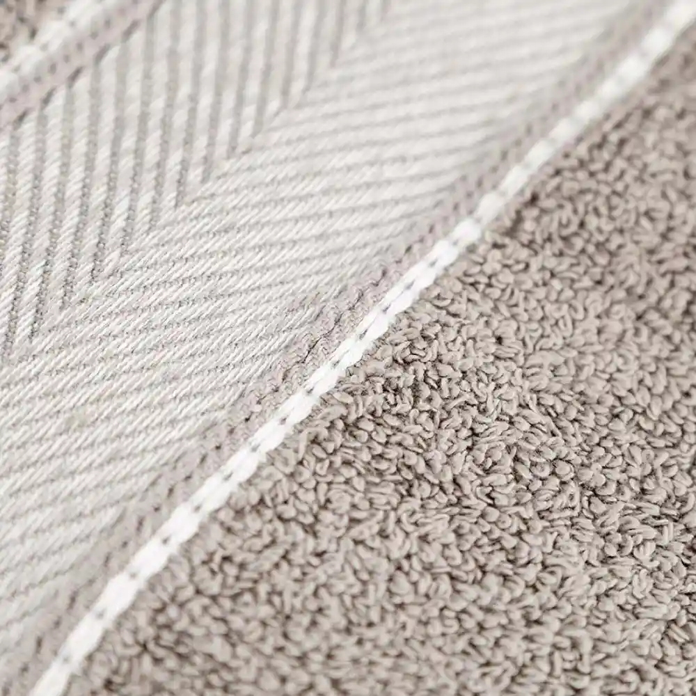 Toalla Cannon Benny 70x140cm 40x70cm Gris 500 Gr 2 Und Algodon