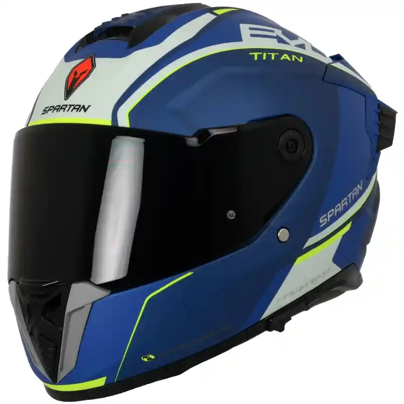 Casco Mt Spartan Hawk Sv Doble Visor Aleron B7 Certificado