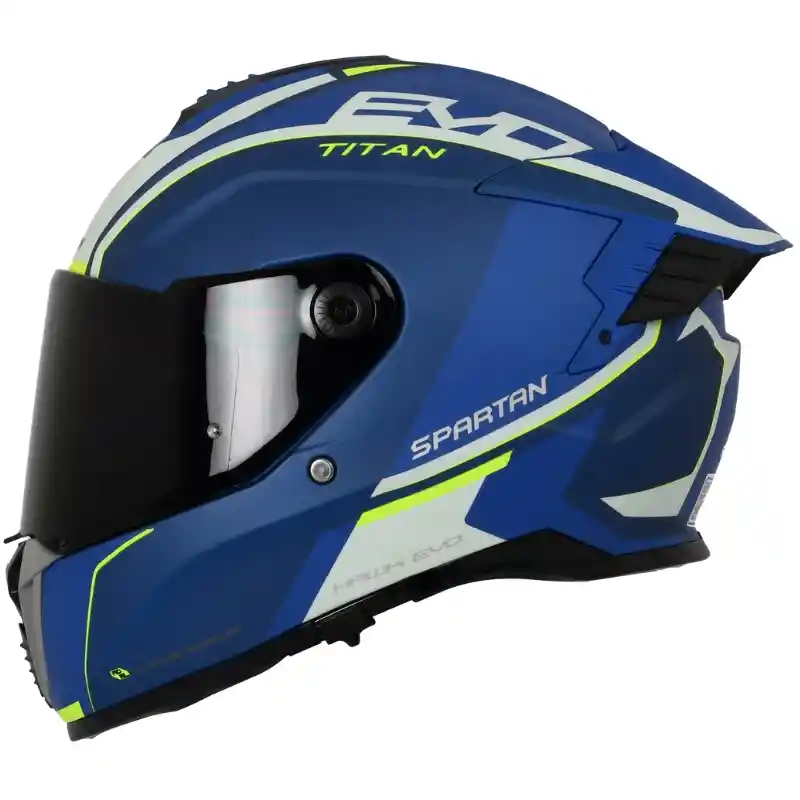 Casco Mt Spartan Hawk Sv Doble Visor Aleron B7 Certificado