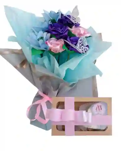 Ramo De Flores Unicornio Eterno