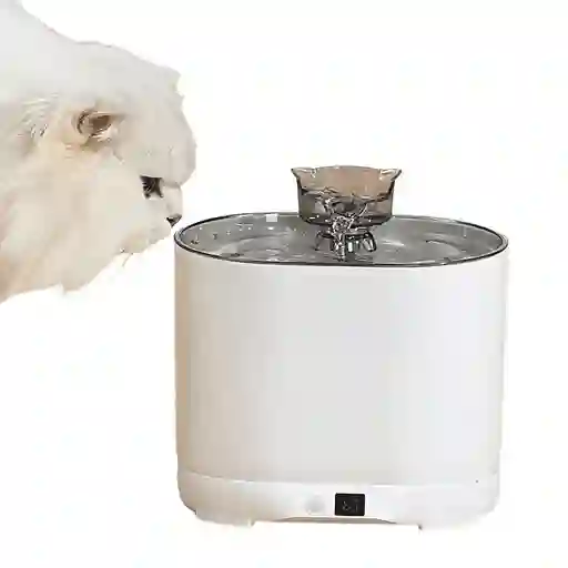 Fuente De Agua Para Perros Y Gatos Con Sensor Automático