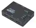 Hdmi Switch Multiplicador Selector 3x1 Full Hd 1080p Control