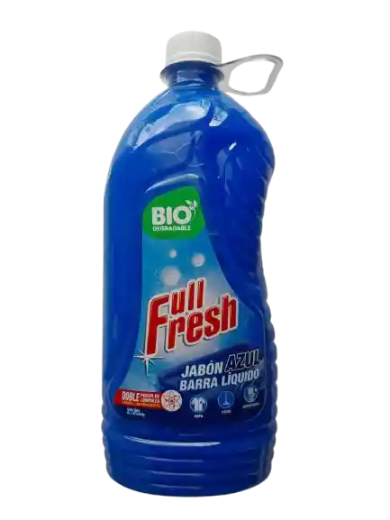 Jabon Azul Barra Liquido Biodegradable Full Fresh