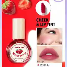 Tinta Sheglam For The Flush Lip Cheek Strawberry